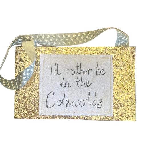 I’d rather be in the Cotswolds ⭐️